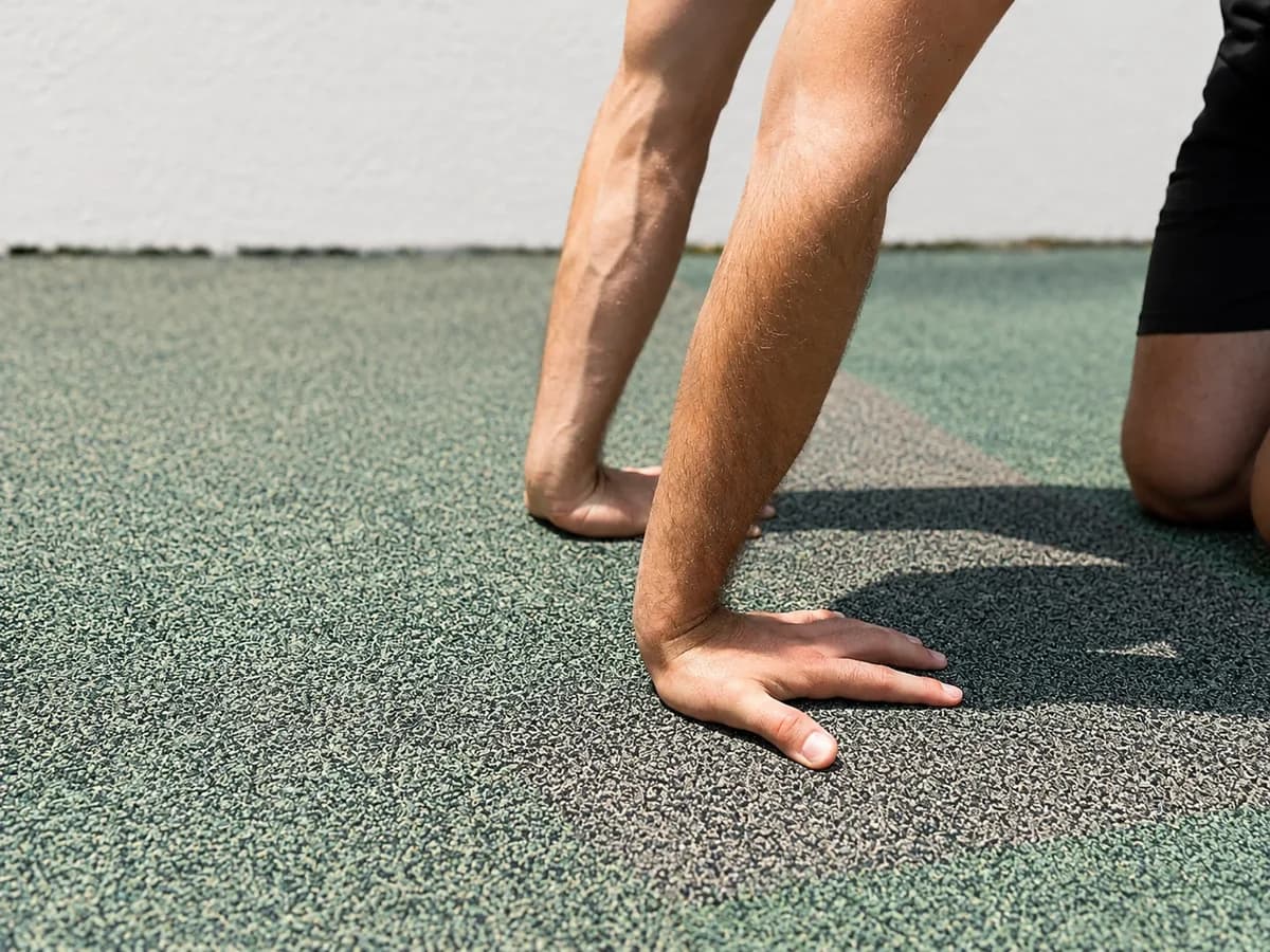 Routine de mobilité des poignets au sol